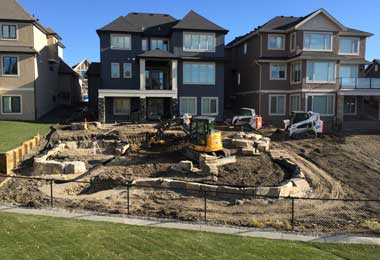 CONSTRUCTION Landscape construction