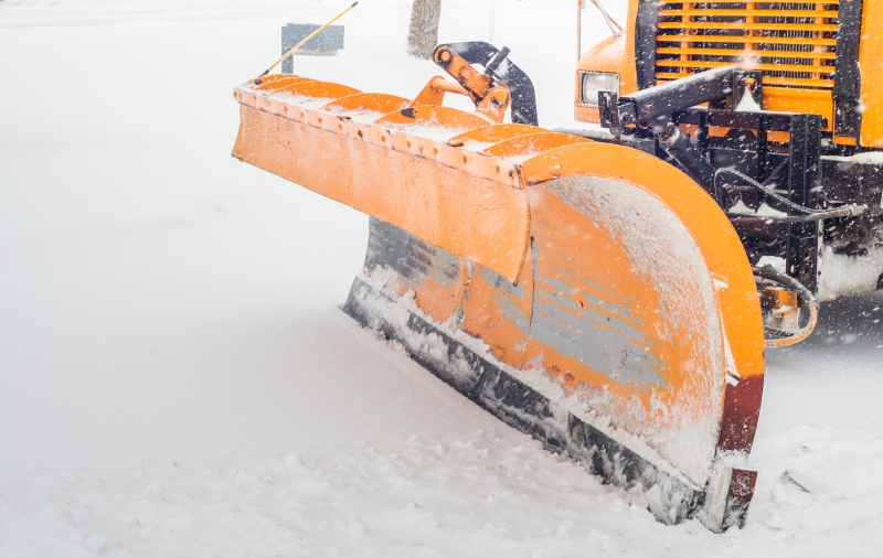 Snow plow blade